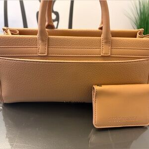 Steve Madden Beige Bag w/ Wallet